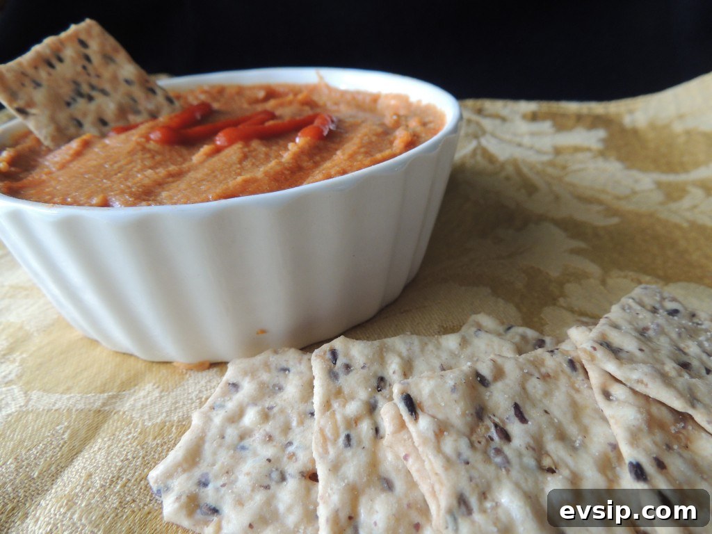 Spicy Sriracha Hummus - A quick and easy recipe with no added oils or tahini required!