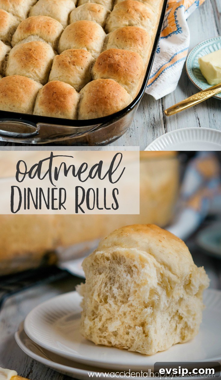 Oatmeal dinner rolls are light and fluffy. Soft and mildly sweet. Easy to make, but taste like perfection. Say hello to your new favorite dinner roll!