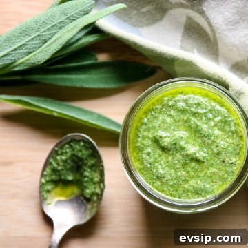 Sage Walnut Pesto