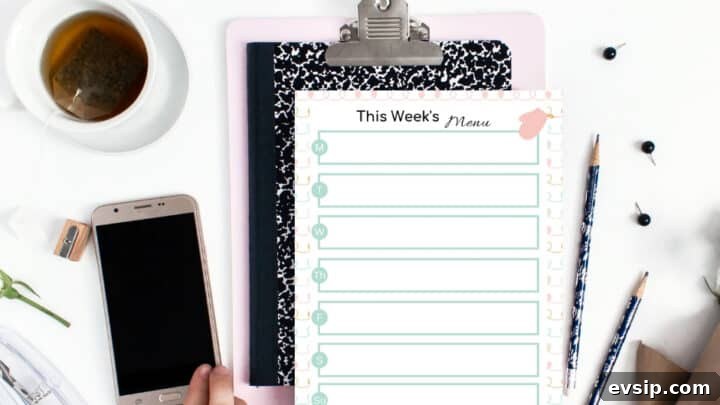 The exact steps for grocery shopping and meal planning on a budget. Use this weekly meal planner template with grocery list to lower your grocery bill!