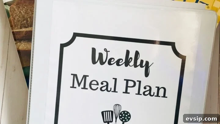 meal planning printable