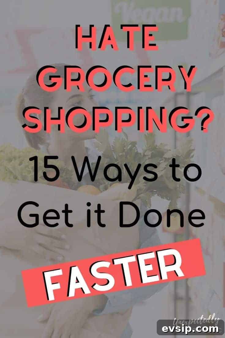 How to save time grocery shopping when you're busy! These smart shopping tips will show you how to grocery shop efficiently (and on a budget!)