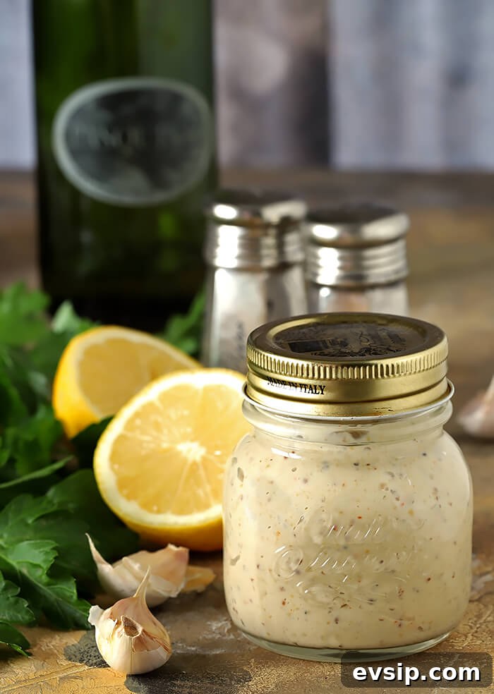 Jar of Roasted Garlic Aioli