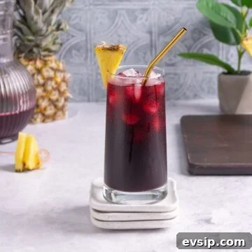 an image of bissap drink.