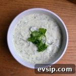 Easy Creamy Cilantro Lime Chip Dip 03