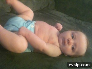 Cloth diaper cuteness