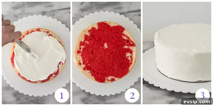 Christmas Poke Cake Recipe: Festive Holiday Dessert 6 how to frost Christmas cake