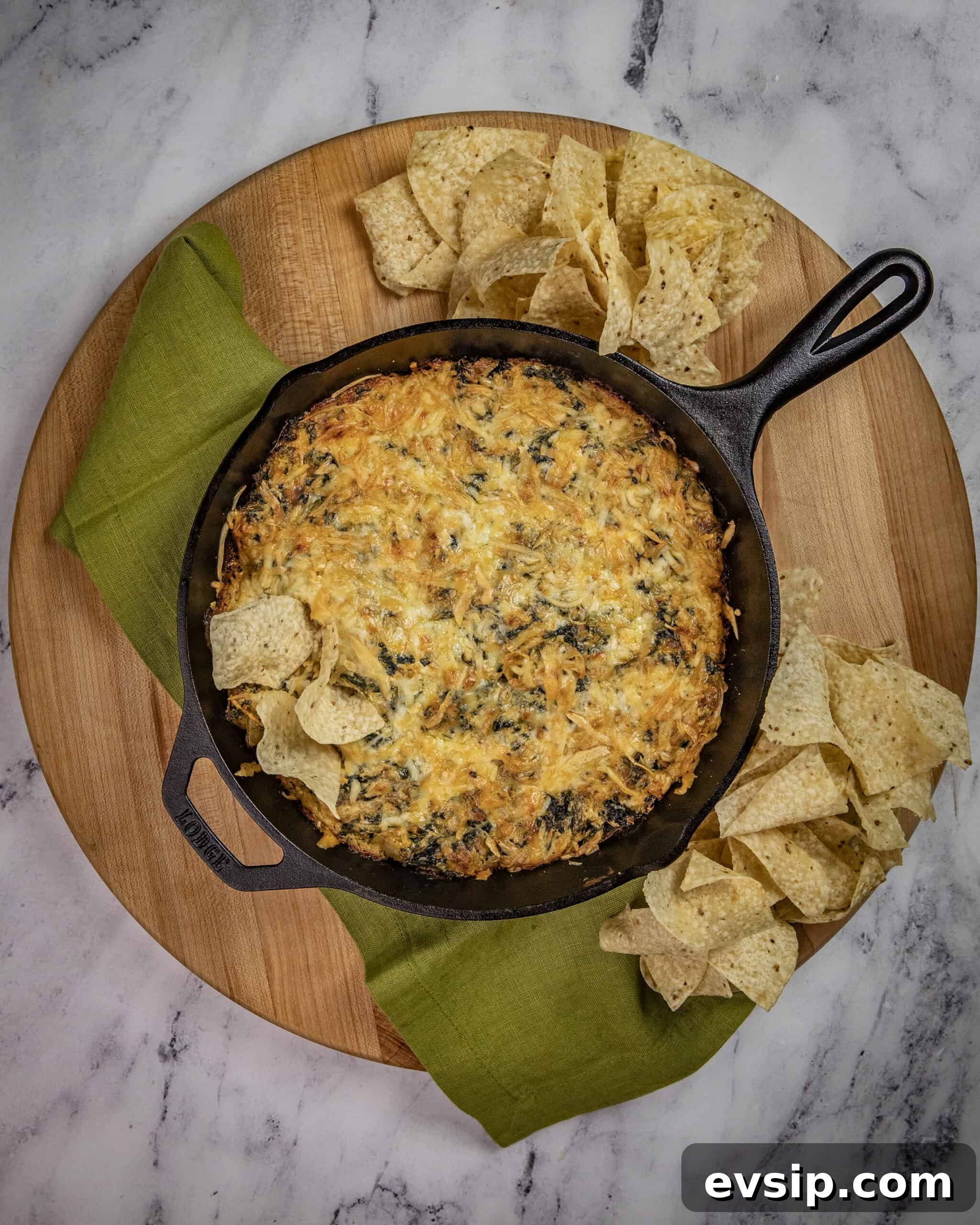 Smoky Three-Cheese Spinach and Artichoke Dip Recipe 2 img 5842 1