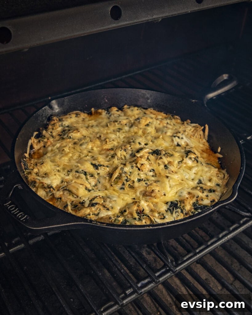 Smoky Three-Cheese Spinach and Artichoke Dip Recipe 6 img 5842 5