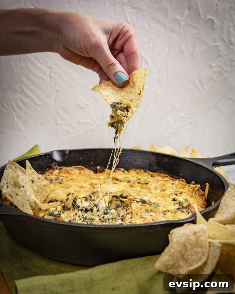 Smoky Three-Cheese Spinach and Artichoke Dip Recipe 7 img 5842 6