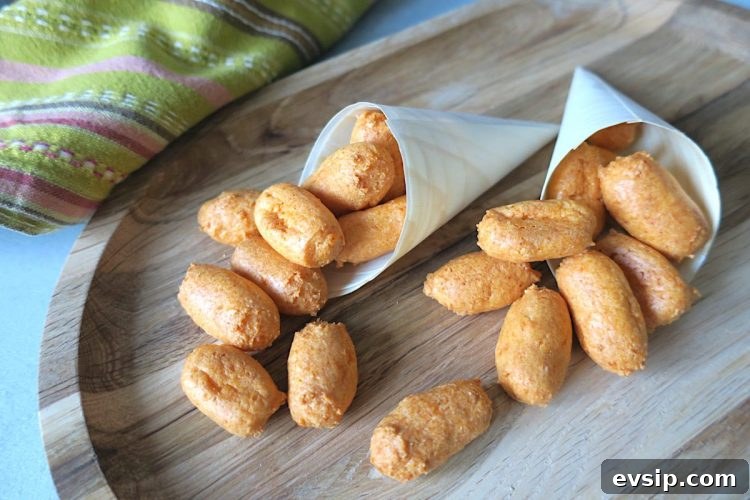 Keto Cheese Puffs Recipe: Low-Carb Wotsits-Style Snack 3 Keto Wotsits Cheese Puffs