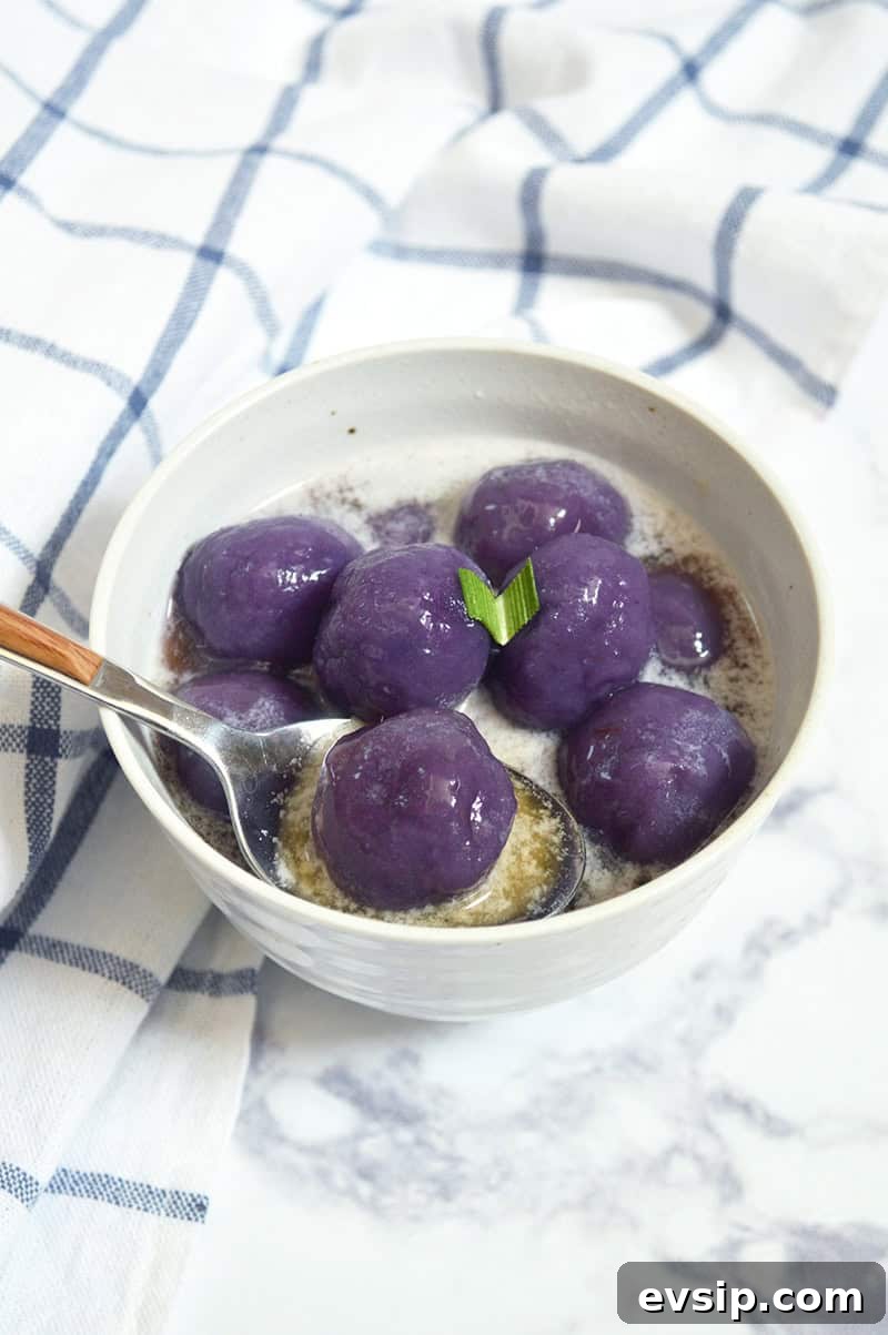 purple sweet potato biji salak