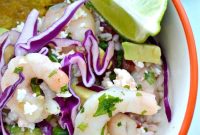 Shrimp Ceviche Lasagna Recipe — Zesty Seafood Lasagna Twist