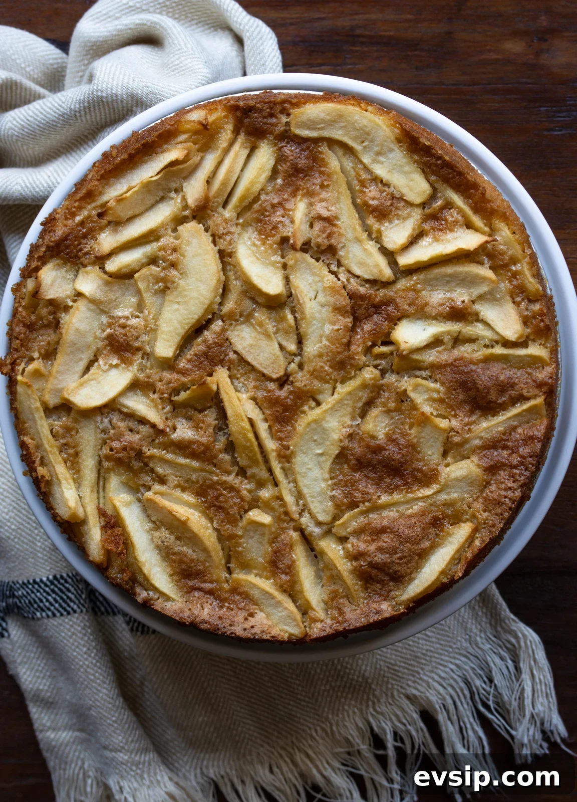 pear cake finished and waiting to cool off