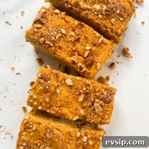 15 Kid-Friendly Pumpkin Recipes for Fall 12 Pumpkin French toast bake sliced into four pieces.
