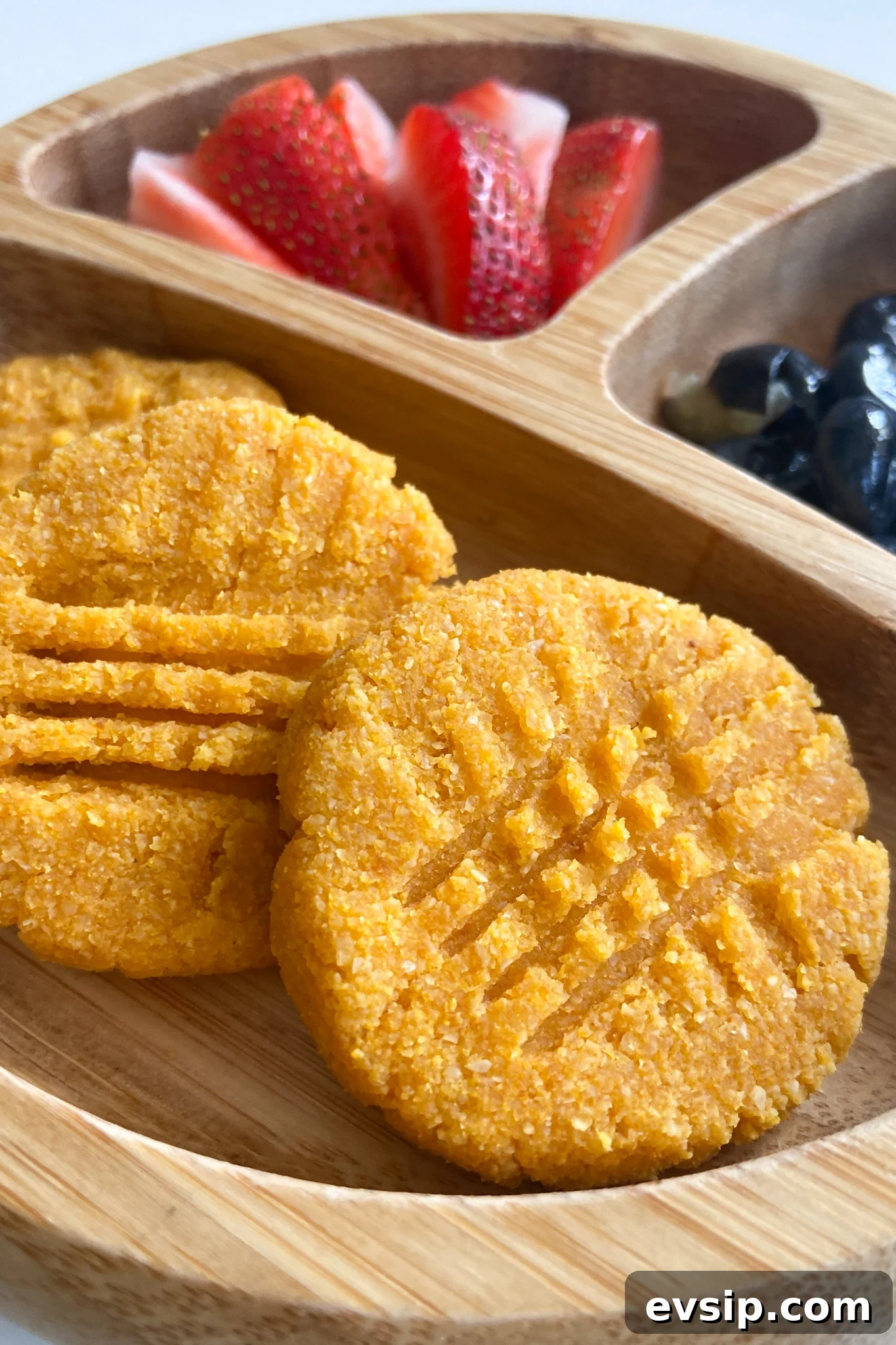 15 Kid-Friendly Pumpkin Recipes for Fall 27 Pumpkin banana cookies served with strawberries and blueberries