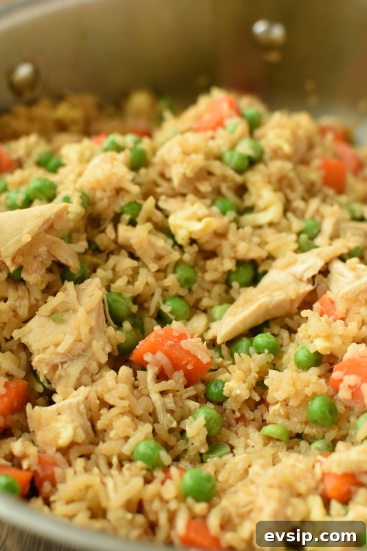 One-Pan Chicken Fried Rice Recipe for Quick Weeknight Meals 5 one pan chicken fried rice