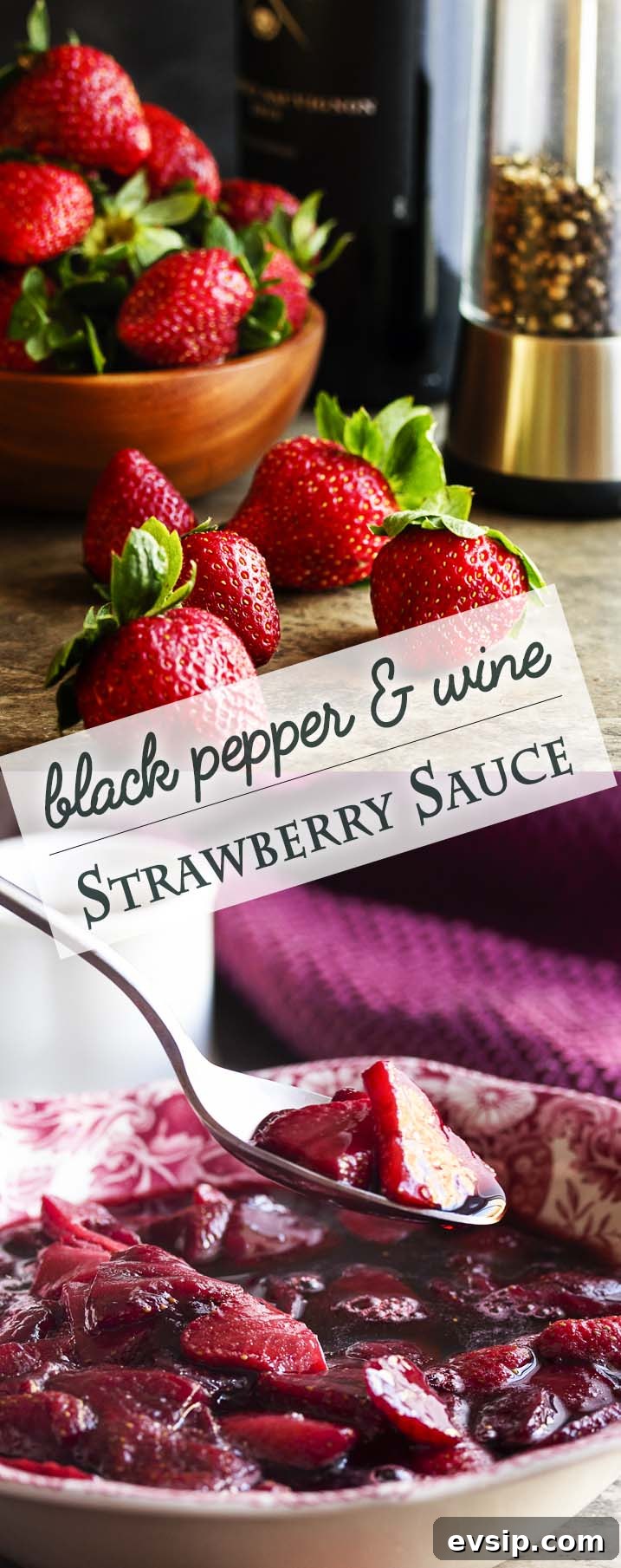 Strawberry sauce extra image