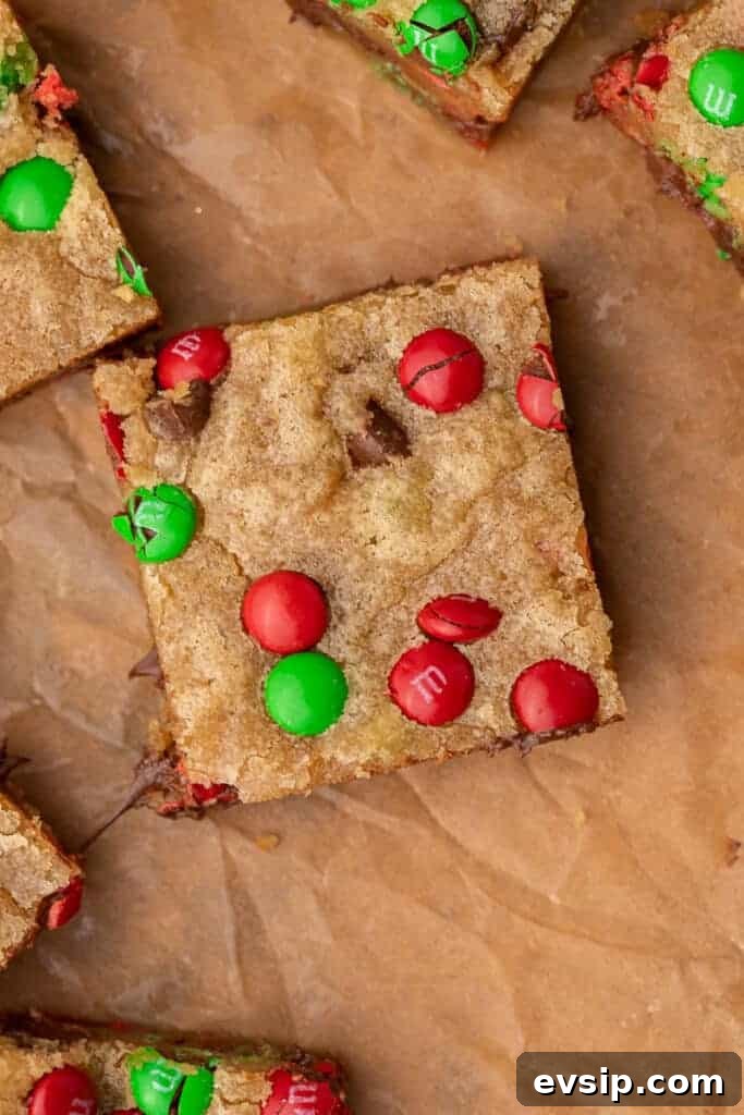 Since m&m Christmas blondie