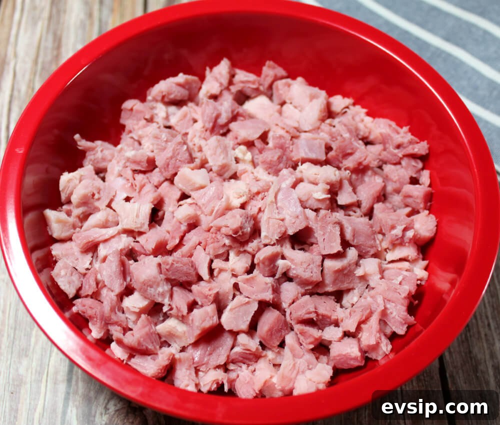 Low Carb Creamy Ham Soup4