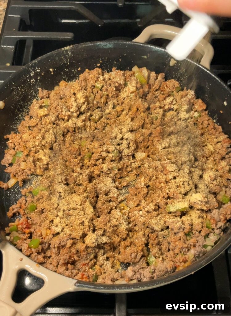 Sloppy Joe Tater Tot Casserole Recipe with Cheesy Beef Filling 5 img 7905 6