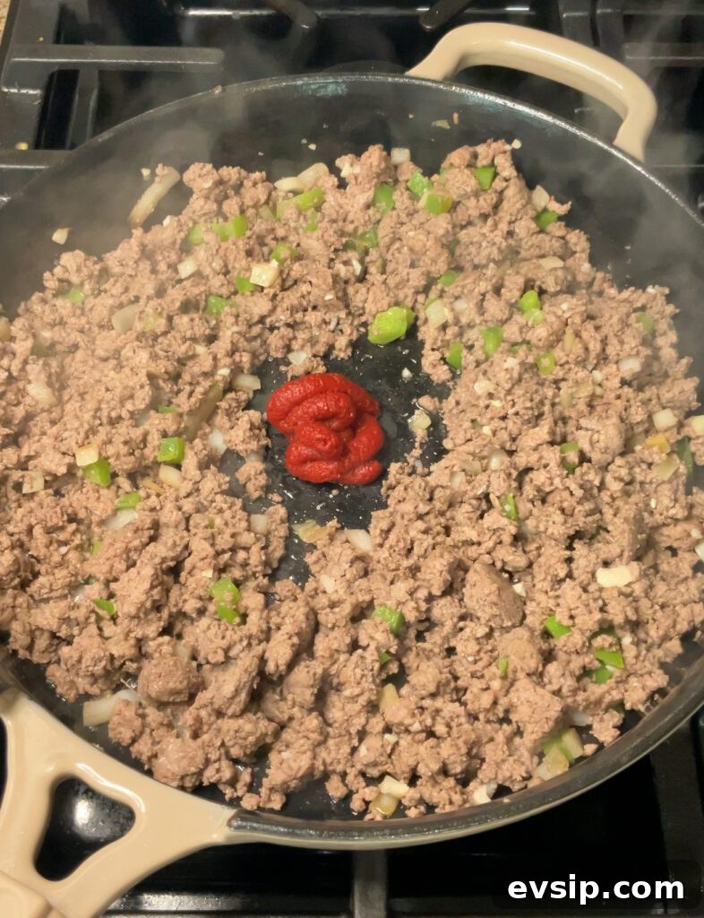 Sloppy Joe Tater Tot Casserole Recipe with Cheesy Beef Filling 6 img 7905 8