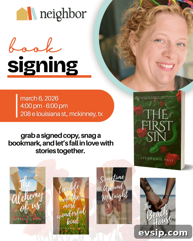Neighbor Books in Mckinney, texas book signing