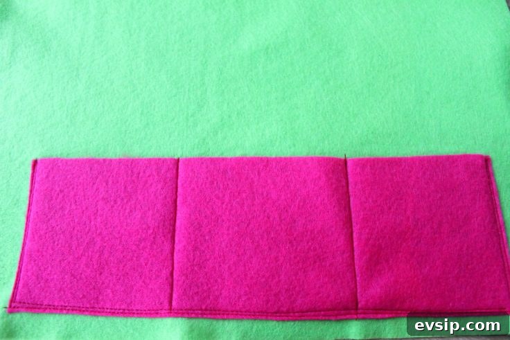 Organizer sewing pattern