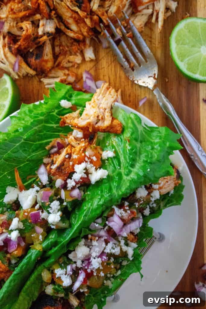 Quick Chicken Lettuce Wraps with Savory Asian Sauce 3 Chili Lime Chicken Tacos lettuce wraps
