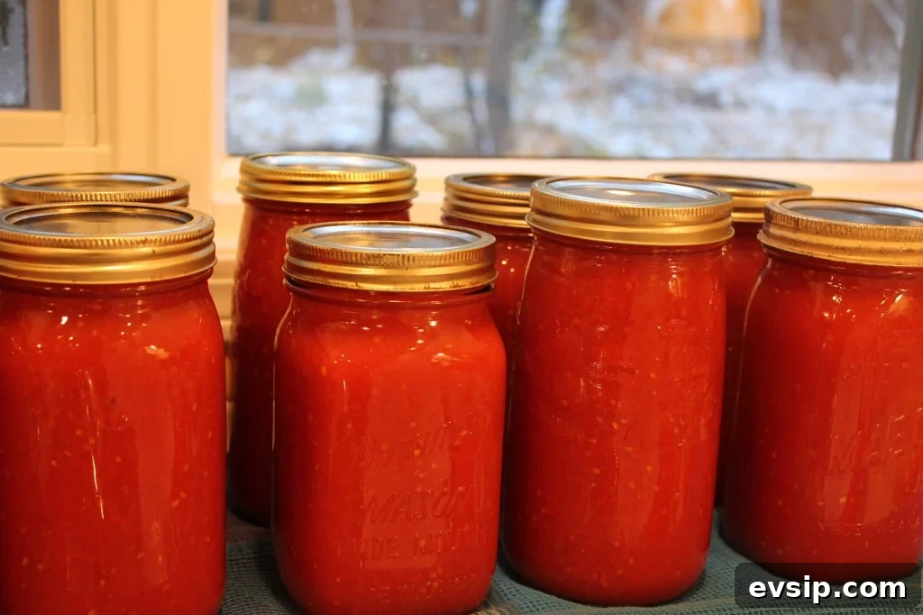 quarts of tomatoes
