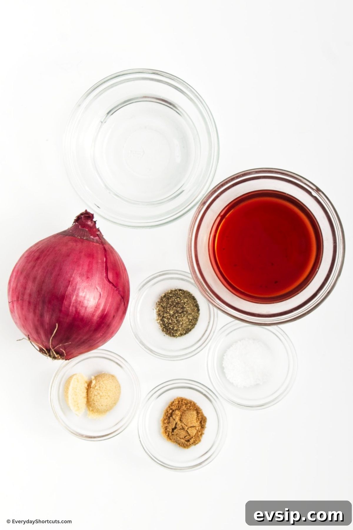 Tangy Quick-Pickled Red Onions for Salads and Sandwiches 4 ingredients for pickled onions