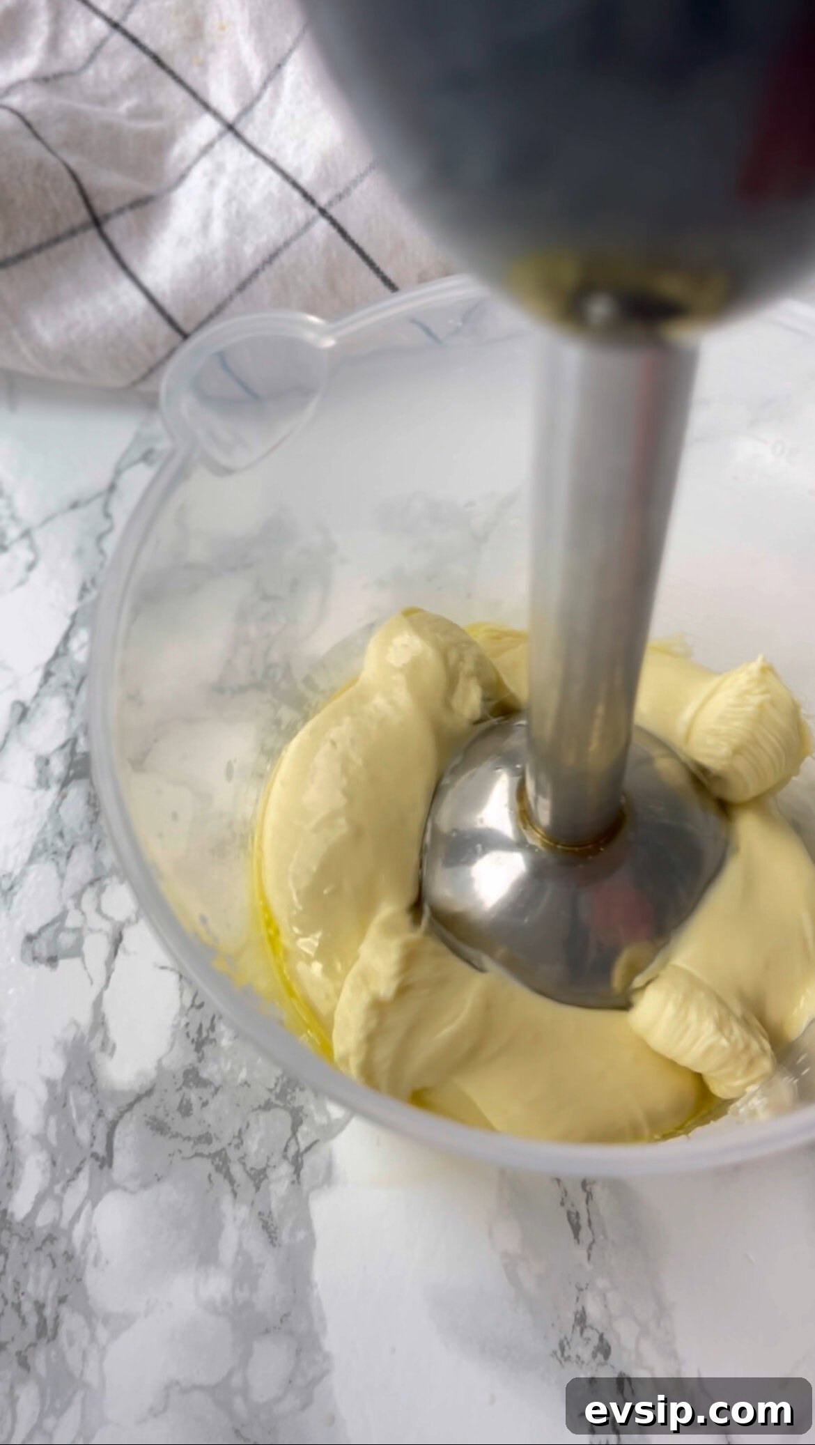 Mortadella & Burrata Sandwich Recipe – Creamy Italian Panino 6 blending to make roasted garlic aioli