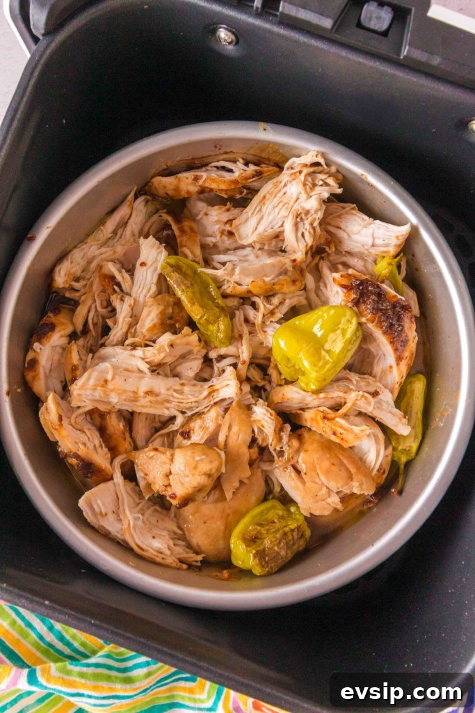20-Minute Air Fryer Mississippi Chicken (Gluten-Free) 2 air fryer mississippi chicken recipe