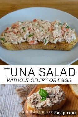 Pin image for tuna salad