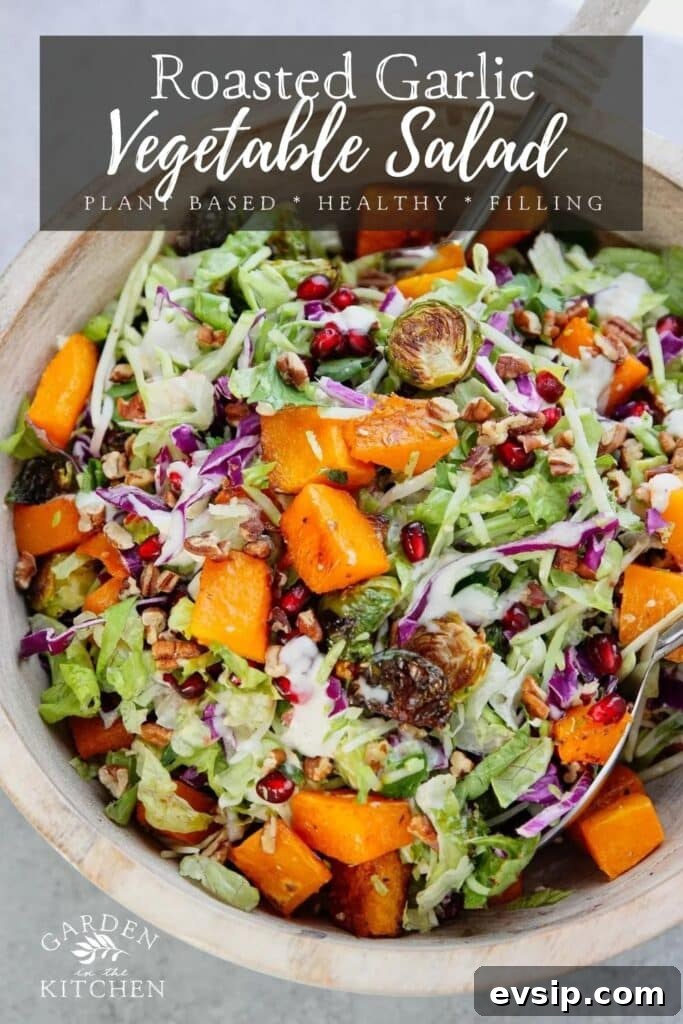 Roasted Garlic Vegetable Salad with Balsamic Vinaigrette 11 img 16751 10