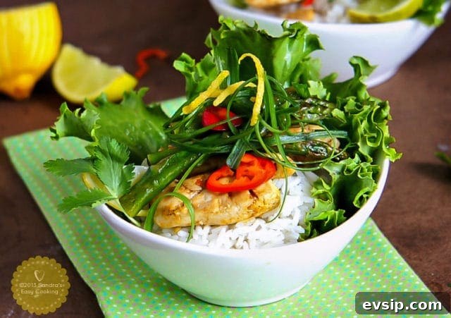 Thai Chicken with Asparagus in Coconut Lime Sauce 2 Thai Chicken and Asparagus