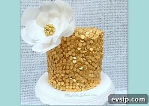 Wafer Paper Flowers Tutorial for Cake Decorating 4