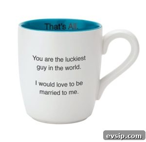 Novelty coffee mug
