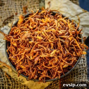 Birista (Crispy Fried Onions) thumbnail.