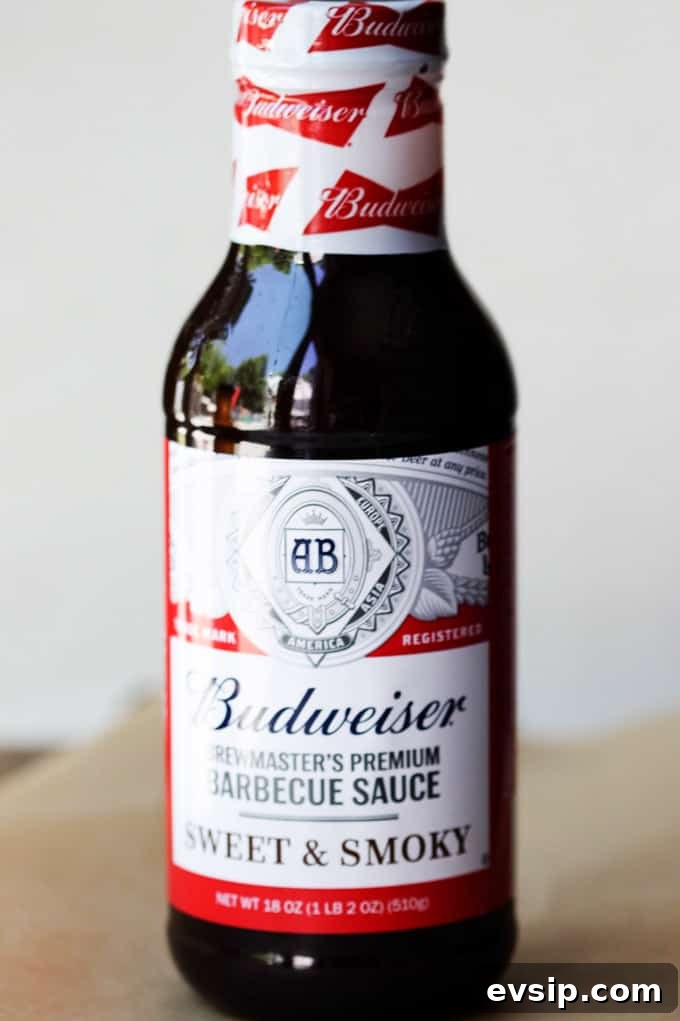 Smoky BBQ Burger with Garlic Aioli and Fried Egg Recipe 2 Budweiser BBQ Sauce sweet and smoky